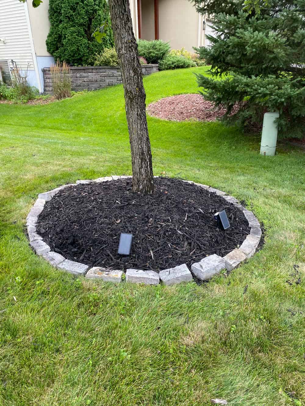 Mulch and Rock Installation image