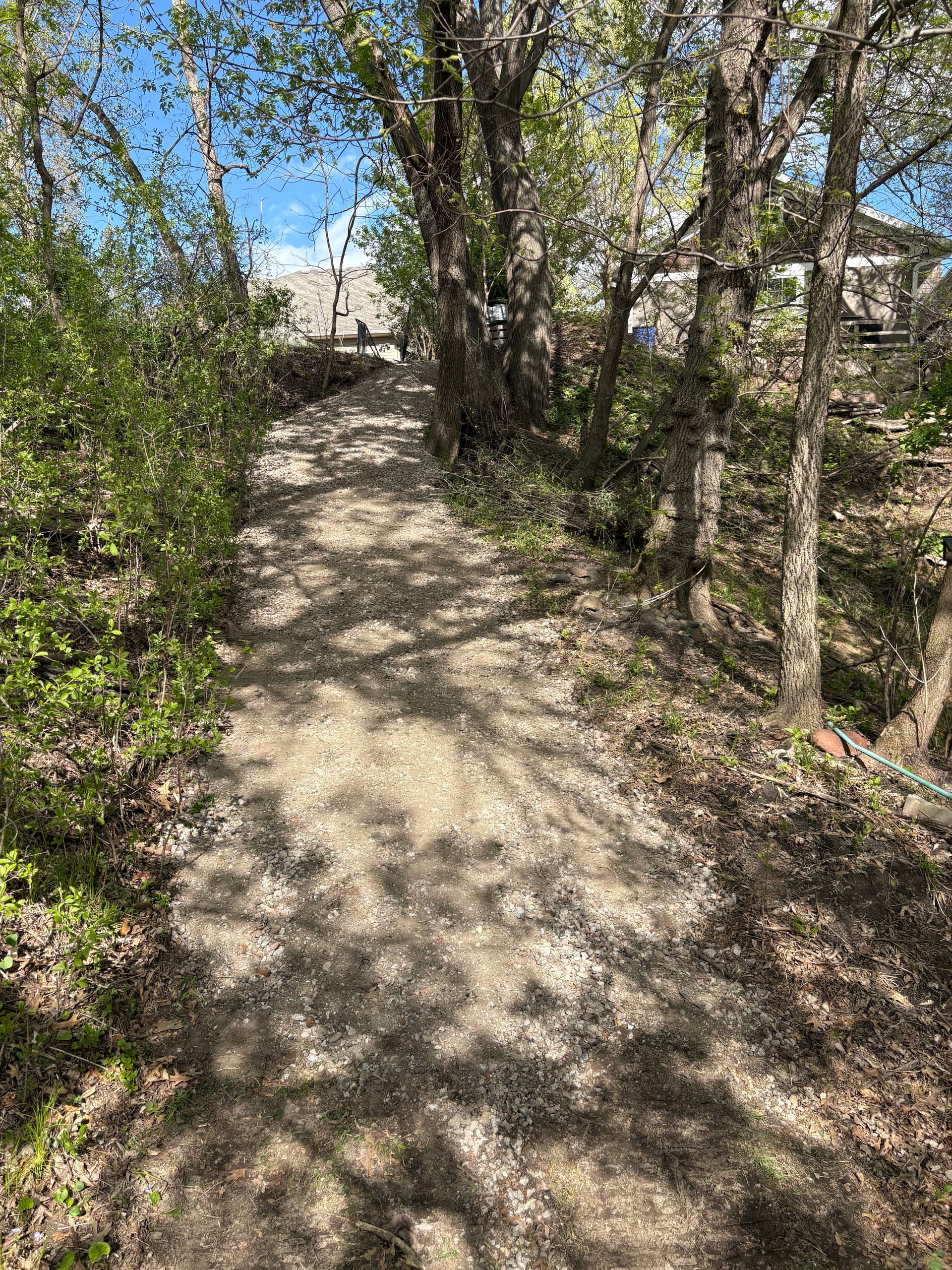 Gallery photos for Class 5 Gravel Path Built for Sloped Yard Access: Image #2