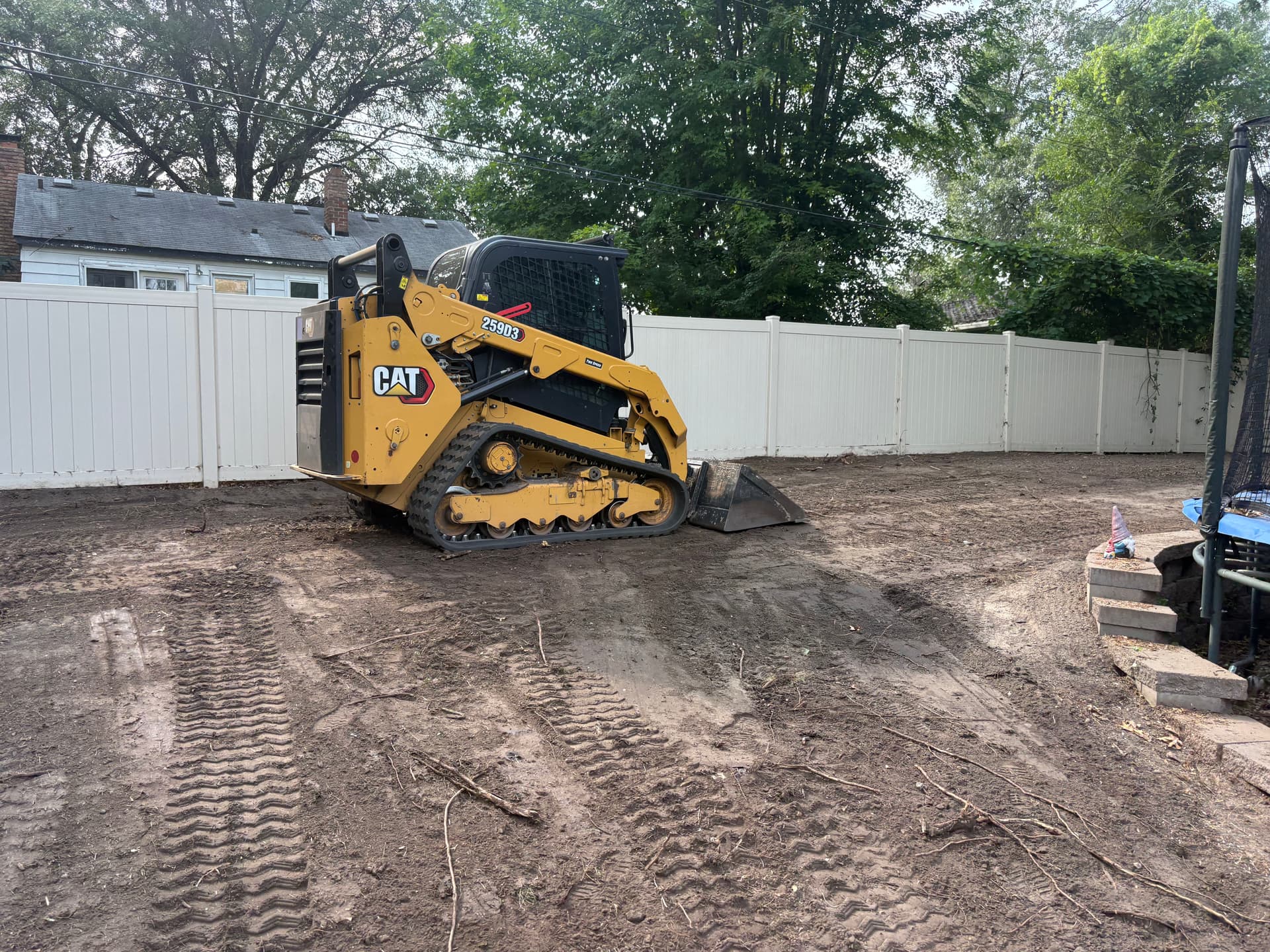 Gallery photos for Backyard Brush Clearing and Sod Installation Done Right: Image #1